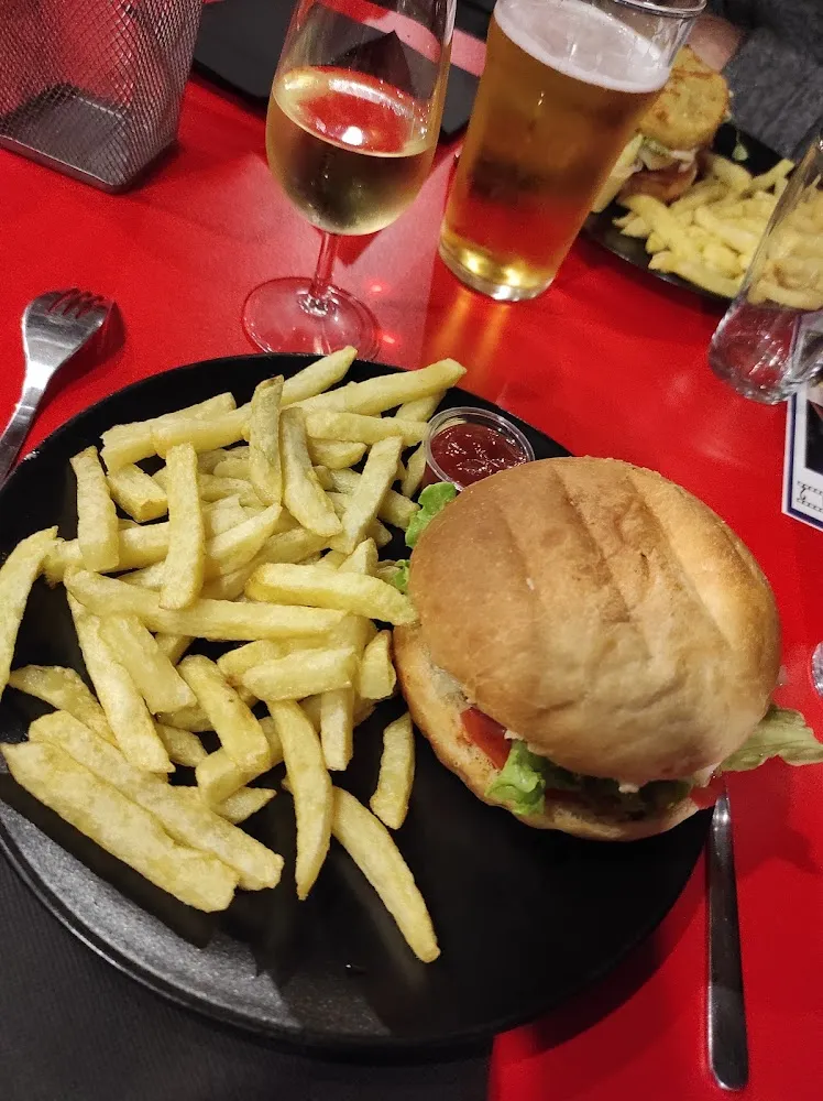 Hamburger Frites